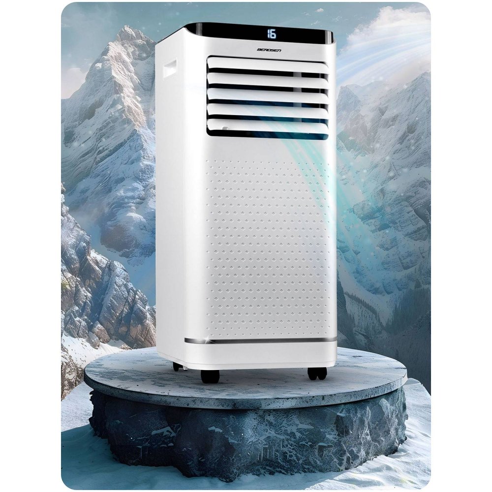 Portable Air Conditioner Berdsen BD-583 9000 BTU with Wi-Fi & Dehumidifier (2)