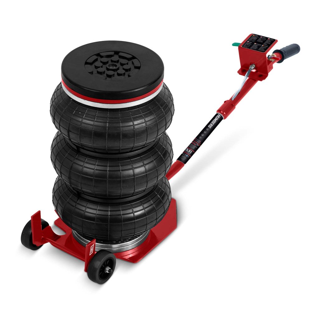 Pneumatic Air Jack 3.5 Ton Humberg HM-382 Triple Bag Car Lift for Garage (2)