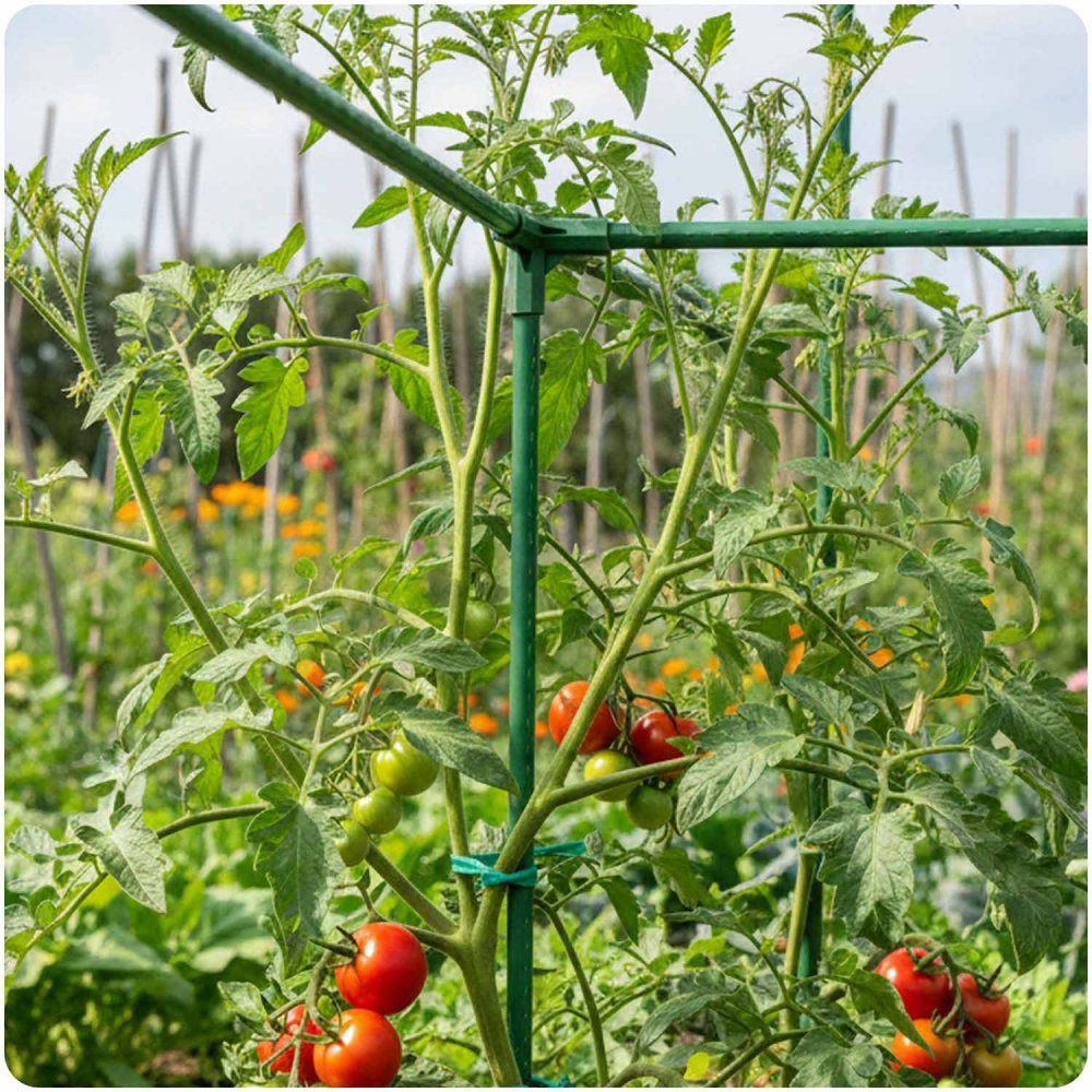 Plant Stake Connectors 11mm Type 3 Plonos PL-941 4pcs, green (0)