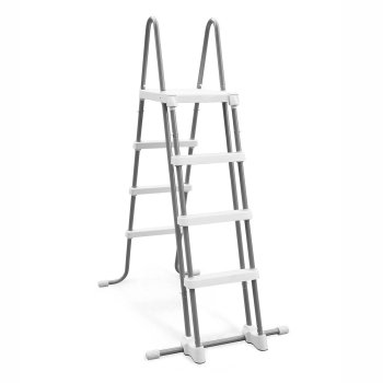 Above Ground Pool Ladder 91-107 cm Anti-Slip Steps INTEX 28075