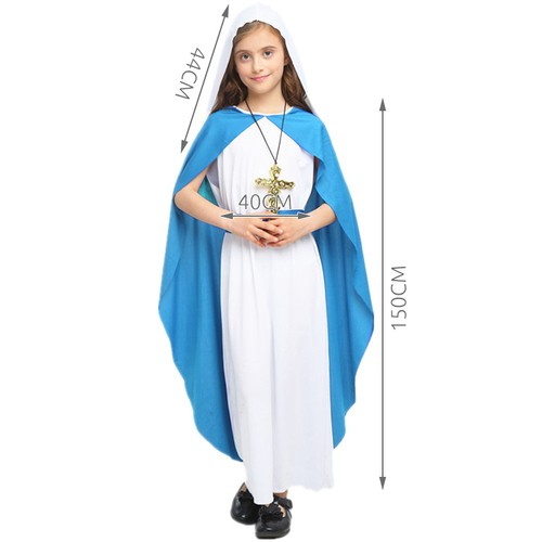 Mary Costume for Nativity Play KRUZZEL 22558 (1)
