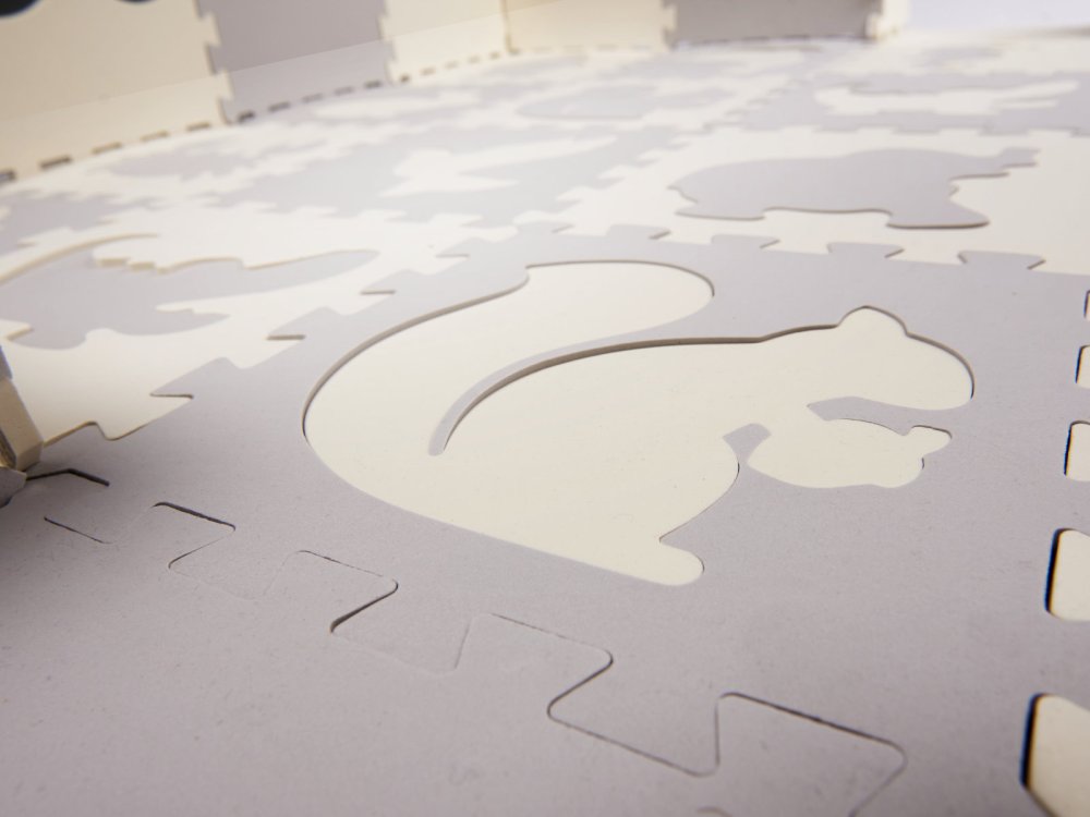 Kids Foam Floor Puzzle Mat Animals - 36 pcs, 30x30cm (2)