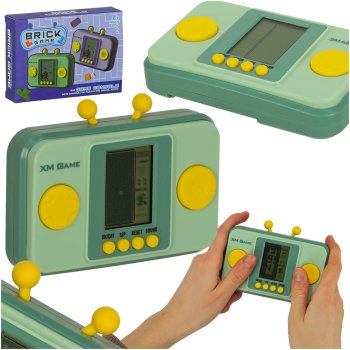 Retro Handheld Game Console Portable Electronic Arcade Game, green