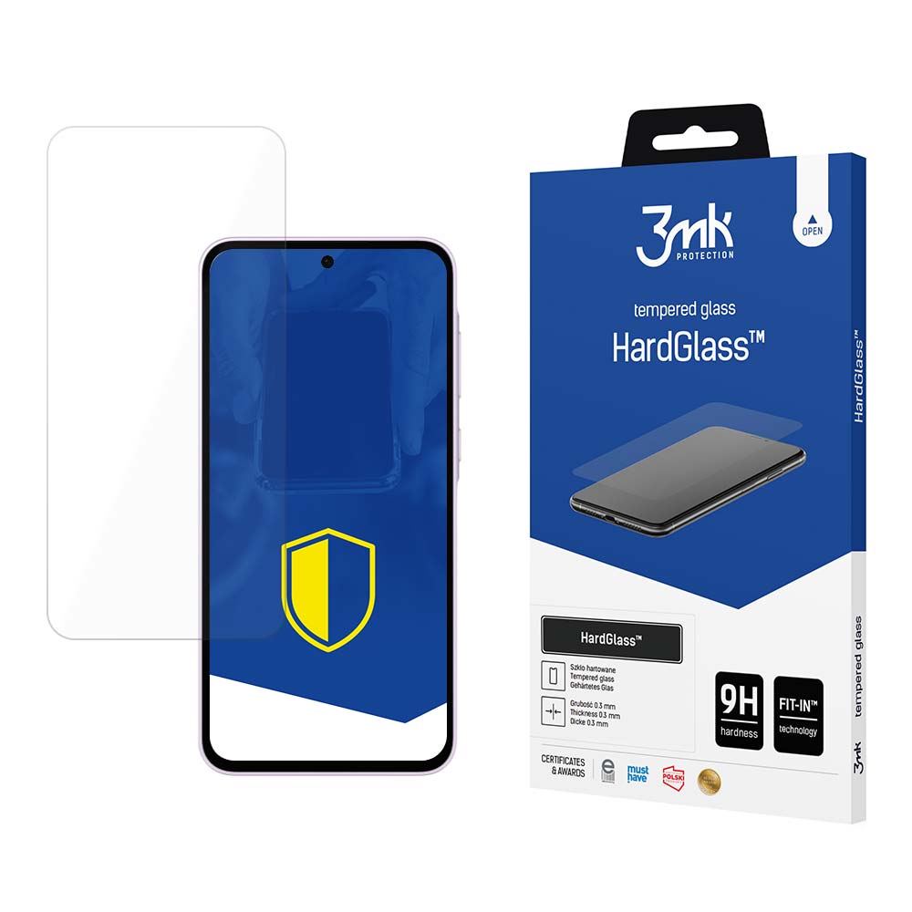 Samsung Galaxy A35 ( SM-A356E/DS ) / A55 ( SM-A556B/DS ) 3MK HardGlass Tempered Glass Screen Protector
