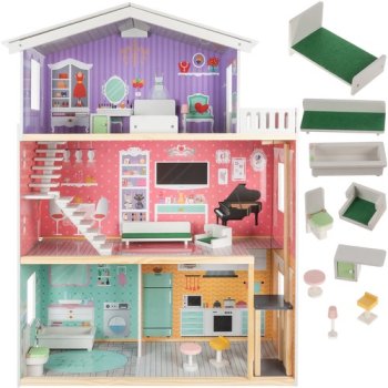 Kruzzel Dollhouse 114 cm