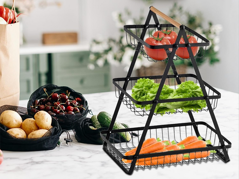 Three-Level Kitchen Shelf Organizer (0)
