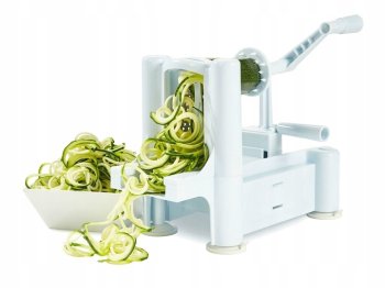 Vegetable Fruit Slaicer Spiral Cutter with 3 Blades