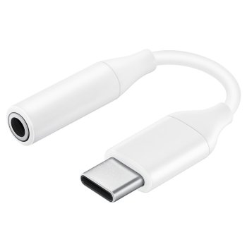 Samsung USB Type C to 3.5 mm Female Audio Adapter, White
