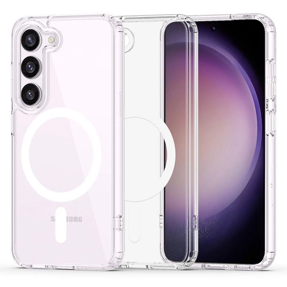 Samsung Galaxy S23 (SM-S911) Tech-Protect FlexAir Hybrid MagSafe Cover Case, Transparent