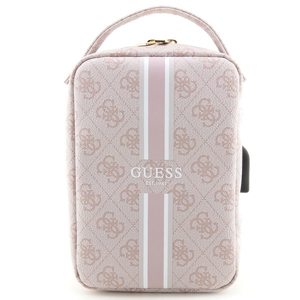 Guess Laptop Backpack Bag Rucksack, Pink Printed Stripes (0)
