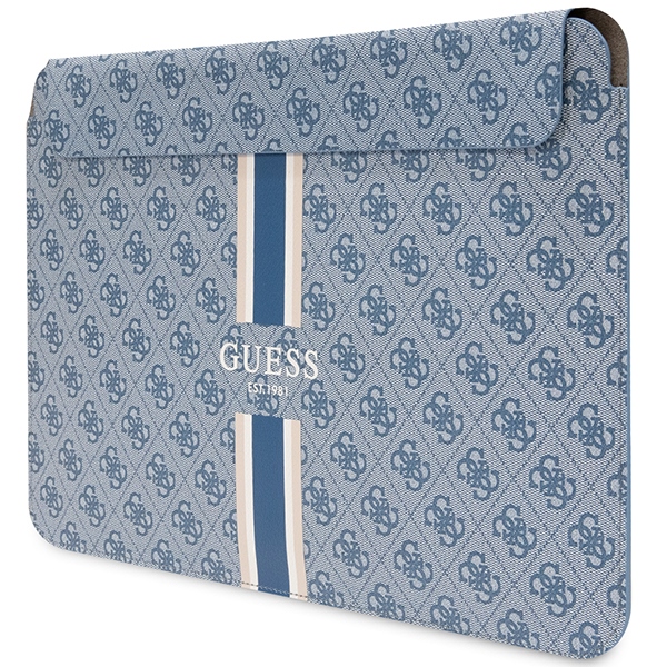 Guess 4G Printed Stripes cover for a 14" laptop - blue (0)