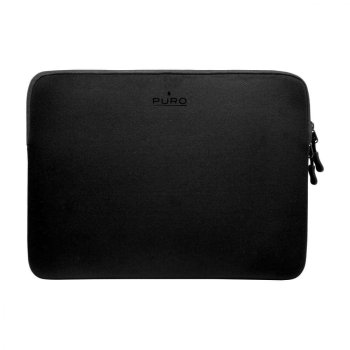 14" Laptop Bag Puro Sleeve Black Neoprene
