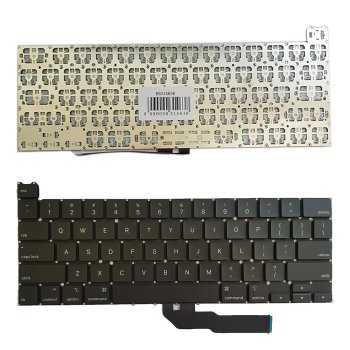 Apple A2251 Laptop Keyboard, EMC3348 US Layout, Black