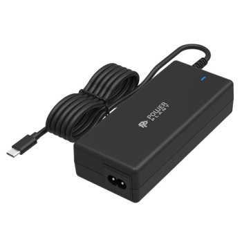 Laptop GaN USB-C Power Adapter, 100W, PD3.0, black