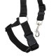 Adjustable Dog Car Seat Belt with Headrest Restraint, 45-80 cm, Black