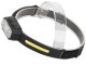 LED headlamp with sensor, rechargeable, COB, black