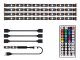 TV Backlight USB RGB LED Light Strip with Remote Control, 2m