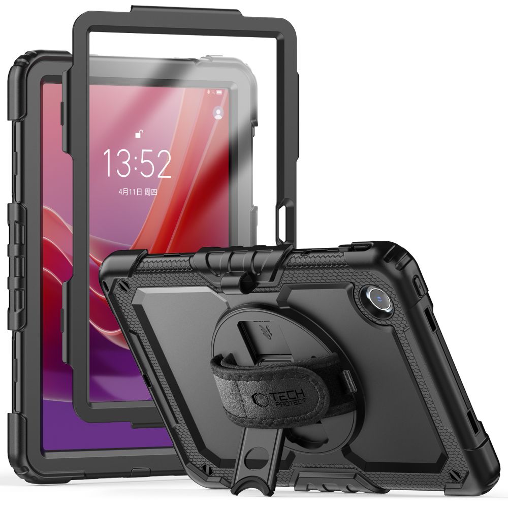 Lenovo Tab M11 11'' (TB-330FU) Tech-Protect Solid360 Cover Case, Black