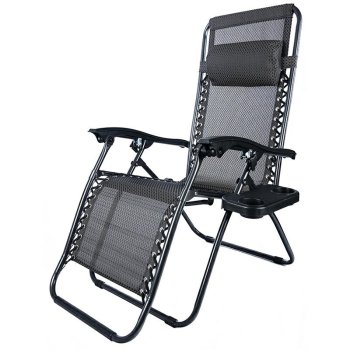 Folding garden lounger chair