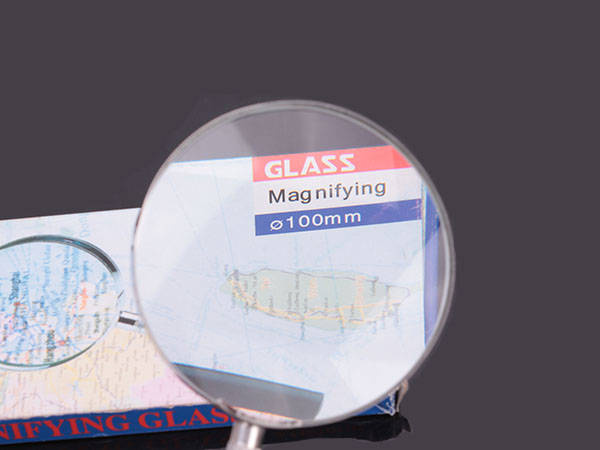 Classic Handheld Magnifying Glass with 100mm Lens and Metal Frame (3)