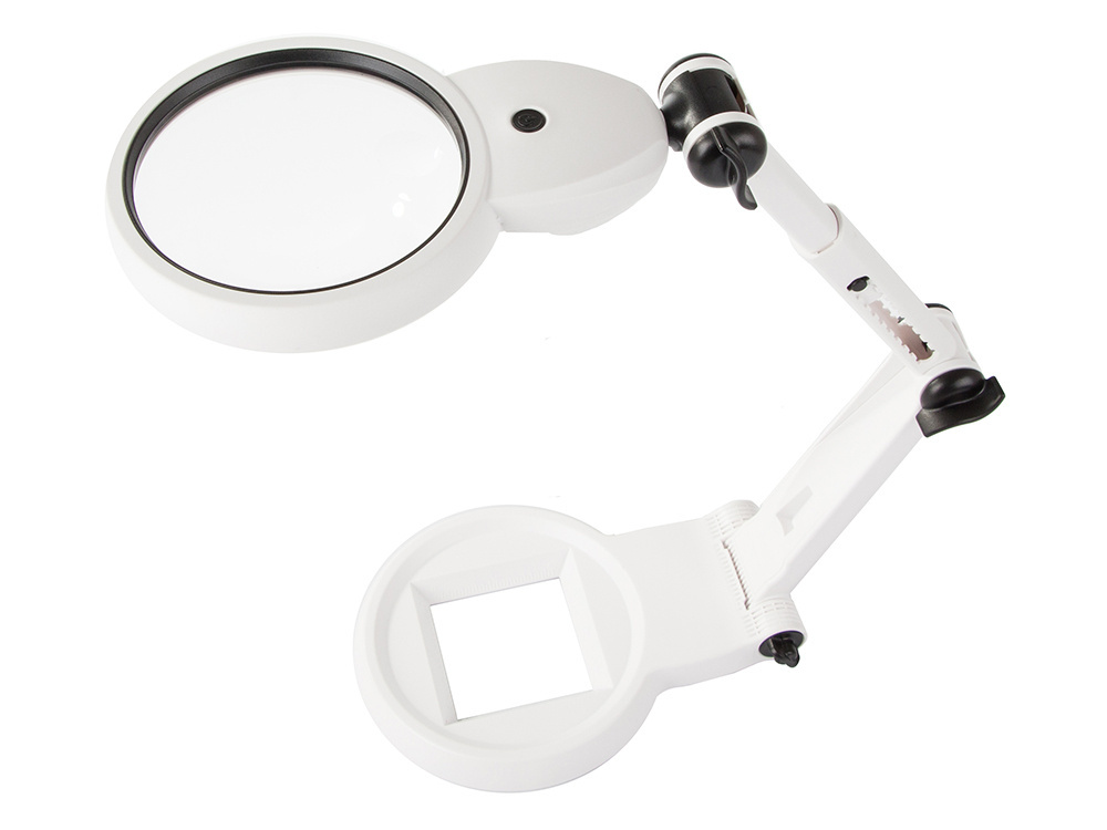 Desk Magnifier with Light 12x 8x 18 LED USB (3)