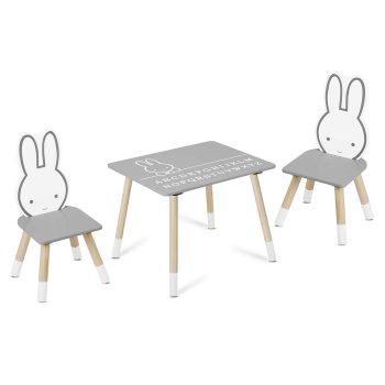 Table with Two Chairs for Children Ricokids RC-847 Bunny