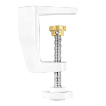 Vise for cosmetology magnifying LED lamp, white
