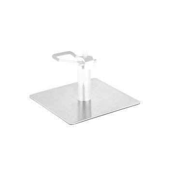 Base For Hairdressing Chair Square Inox L009