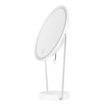 Humanas HS-ML01 Magnifying Makeup Mirror with LED Light, White