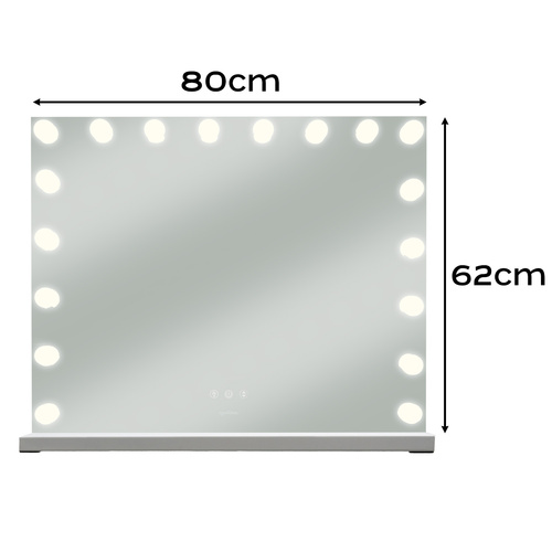 Hollywood Vanity Mirror with Lights Soulima 25808, Large 80x62cm LED Makeup Mirror (0)