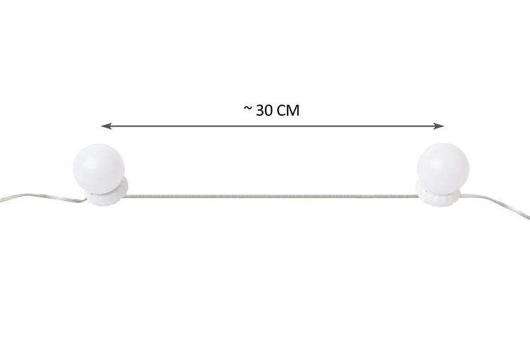 Hollywood Style Vanity Mirror Makeup Dimmable LED Lamps Lights, 10 Pieces (5)