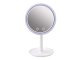 Round Make-up Table Mirror with LED Lighting and 5x Magnification, Different colors
