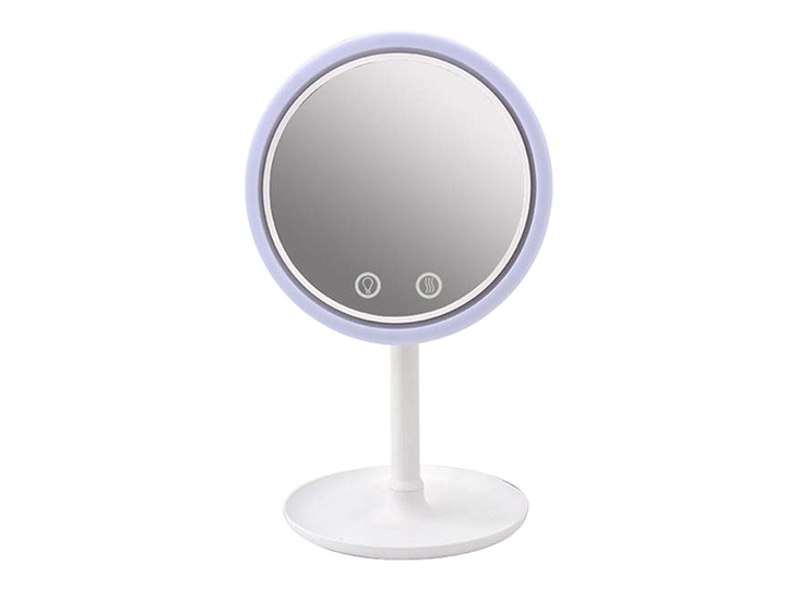 Round Make-up Table Mirror with LED Lighting and 5x Magnification, Different colors (8)