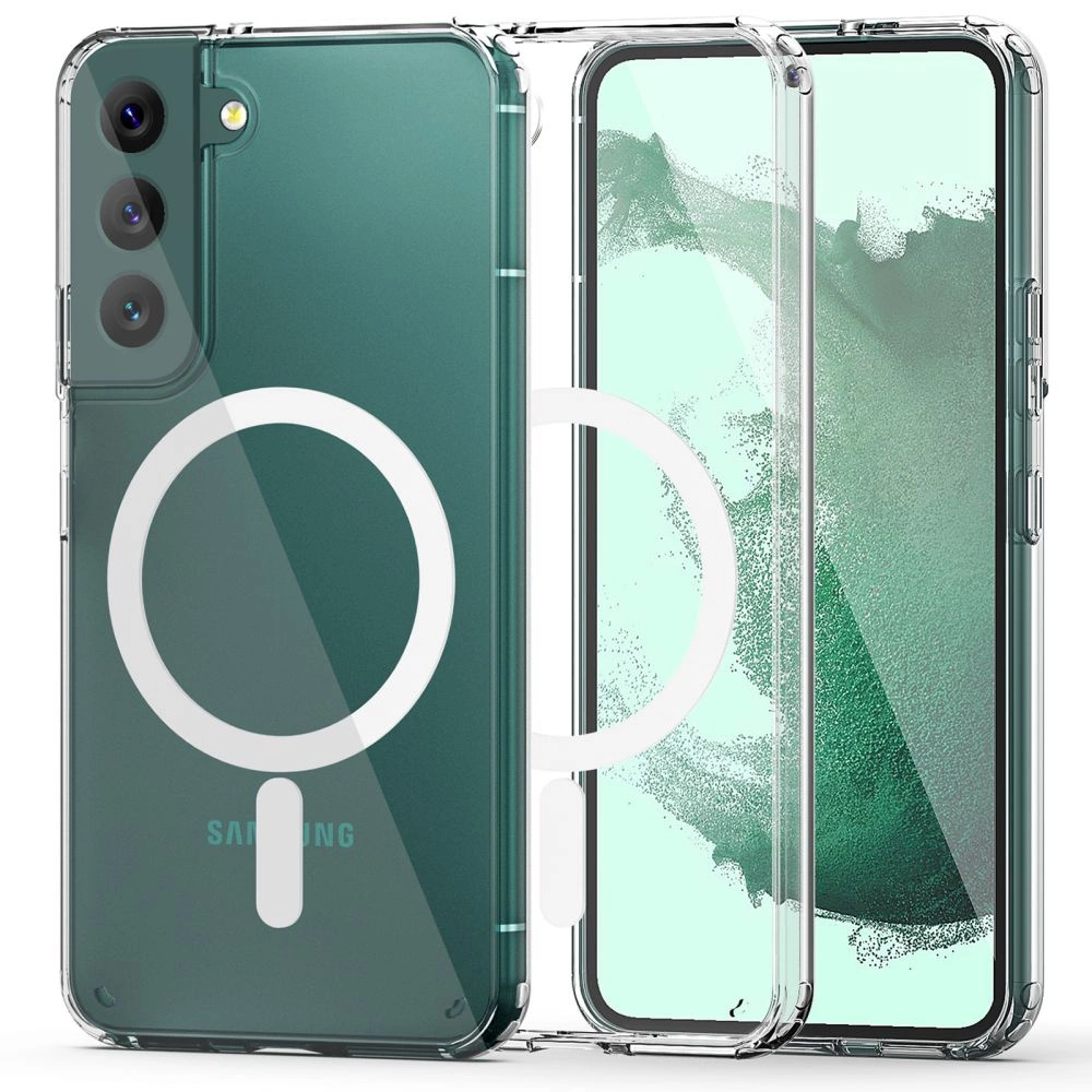 Samsung Galaxy S22 5G (SM-S901) Tech-Protect FlexAir Hybrid MagSafe Cover Case, Transparent