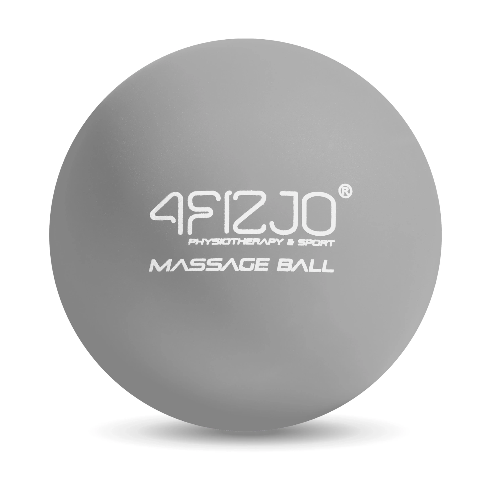 4FIZJO Lacrosse Massage Ball for Trigger Point Therapy, grey