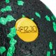 4FIZJO Massage Motion Ball for Physical Therapy, Muscle Relaxation, Rehabilitation - 8cm, Black/Green