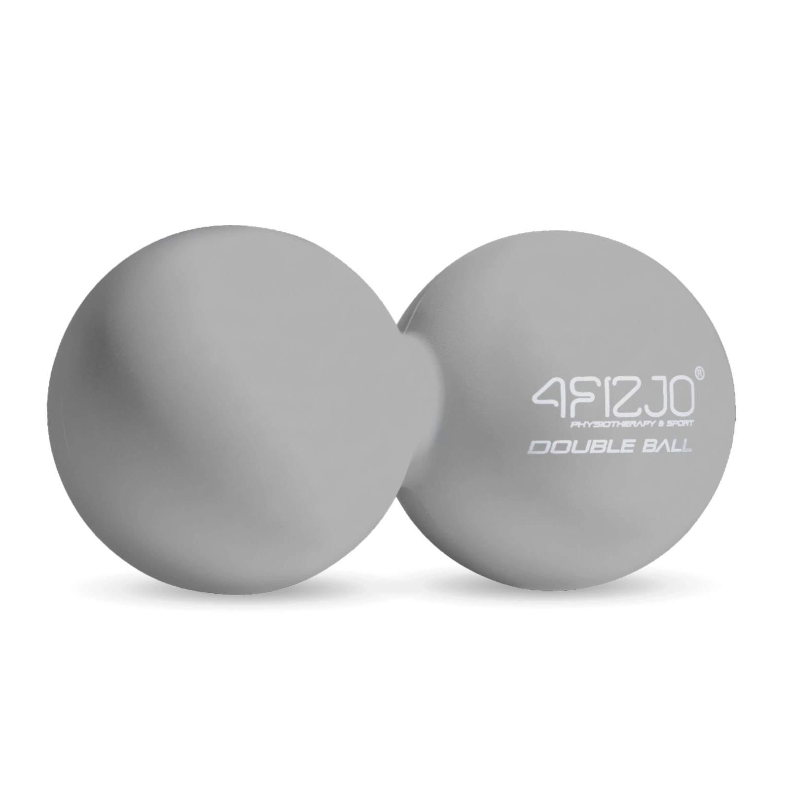 Double Massage Ball 4FIZJO DOUBLE BALL, grey