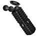 4Fizjo Yoga Fitness Massage Foam Roller for Muscle Relaxation - 33cm, Black