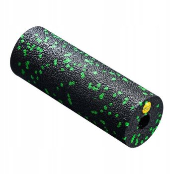 4FIZJO PRO+ Yoga Fitness Massage Mini Foam Roller 15cm, Black/Green