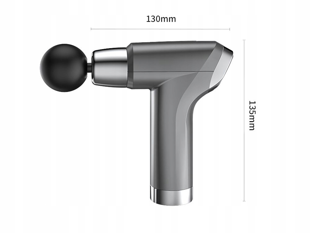 Massage Gun Back Body Massager Powerful with 4 Tips (2)