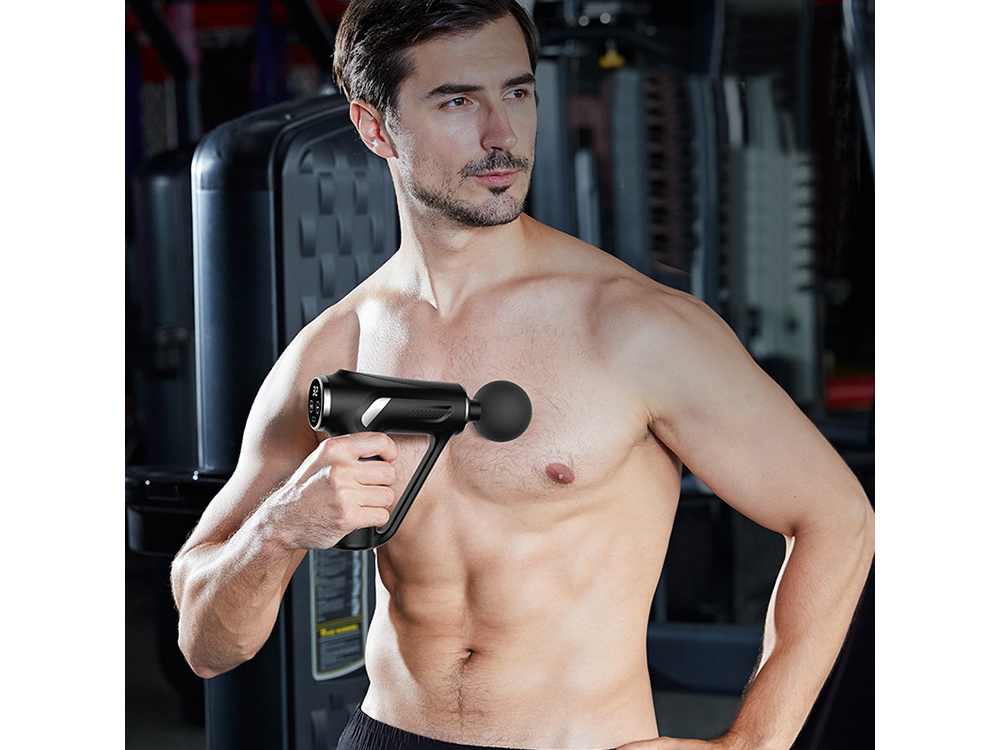 Back body leg massager power massage gun 4 tips (1)