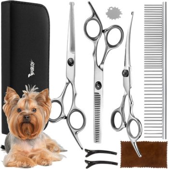 Grooming Kit Haircut Scissors for Dogs and Cats + Accessories