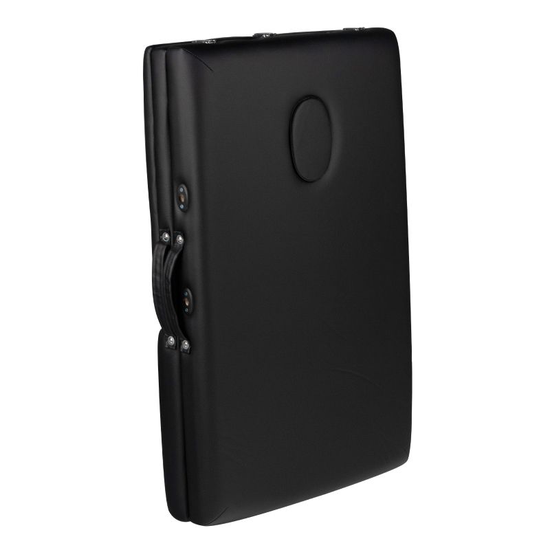 Folding massage table WOOD COMFORT 2 sections, black (1)