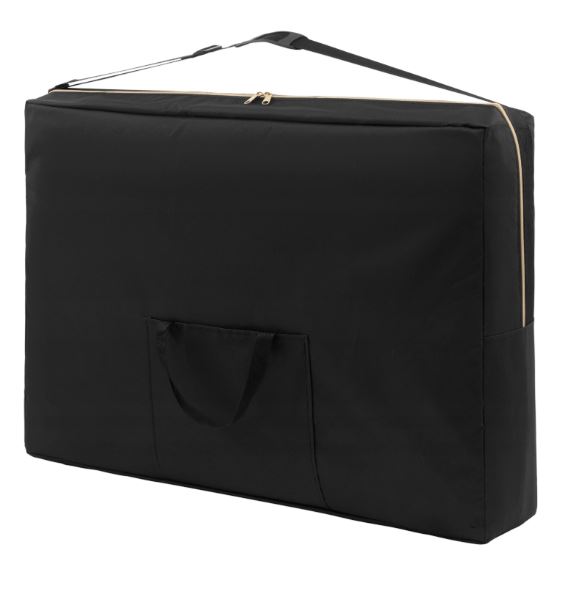 4FIZJO Foldable Aluminum Massage Table 2 Sections, Black (8)