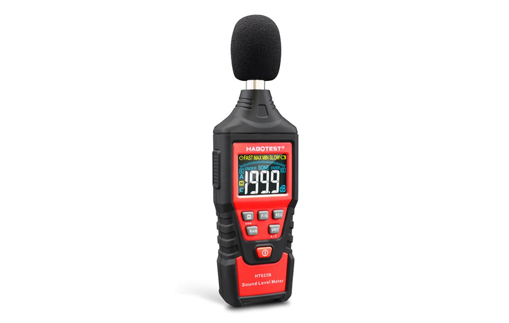 Digital decibel meter Habotest HT622B USB A/C (3)