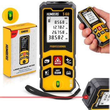 Humberg T-60 Laser Distance Meter, 60m Range