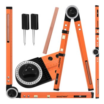 Adjustable Angle Finder and Level 500mm Bigstren 27309