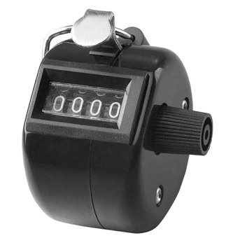 Plastic clicker counter