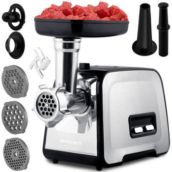 Meat Grinder Berdsen BD-601A, 450/1200 W, White