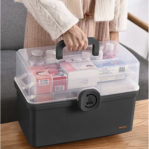Ruhhy 24499 Medicine Organizer Storage Box (5)